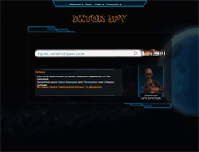 Tablet Screenshot of de.swtor-spy.com